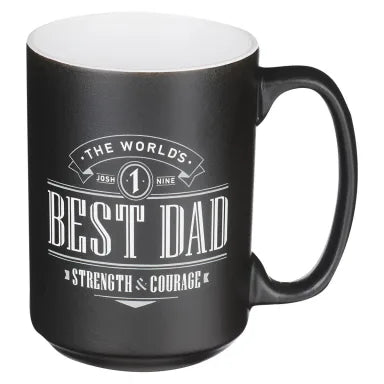 Best Dad - Black Ceramic Mug