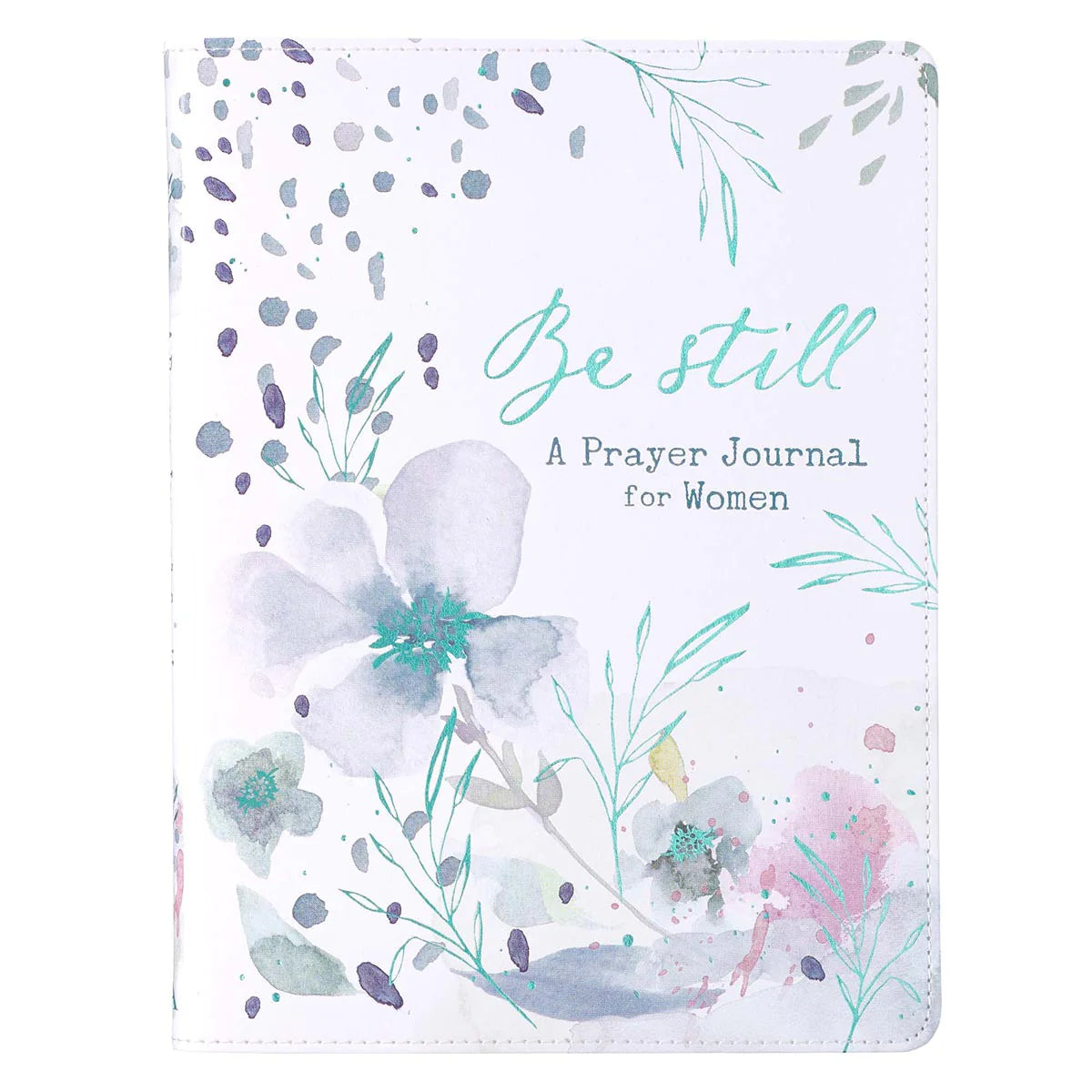 Be Still Prayer Journal for Women - Faux Leather Prayer Journal