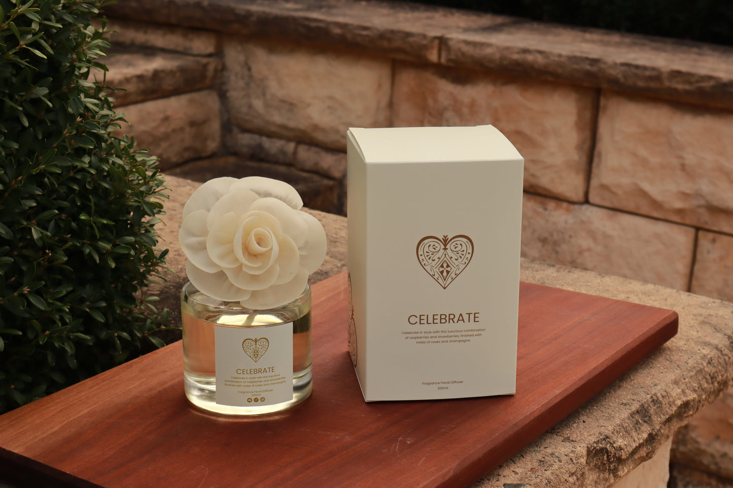 Fragrance Floral Diffuser 200ml - Celebrate