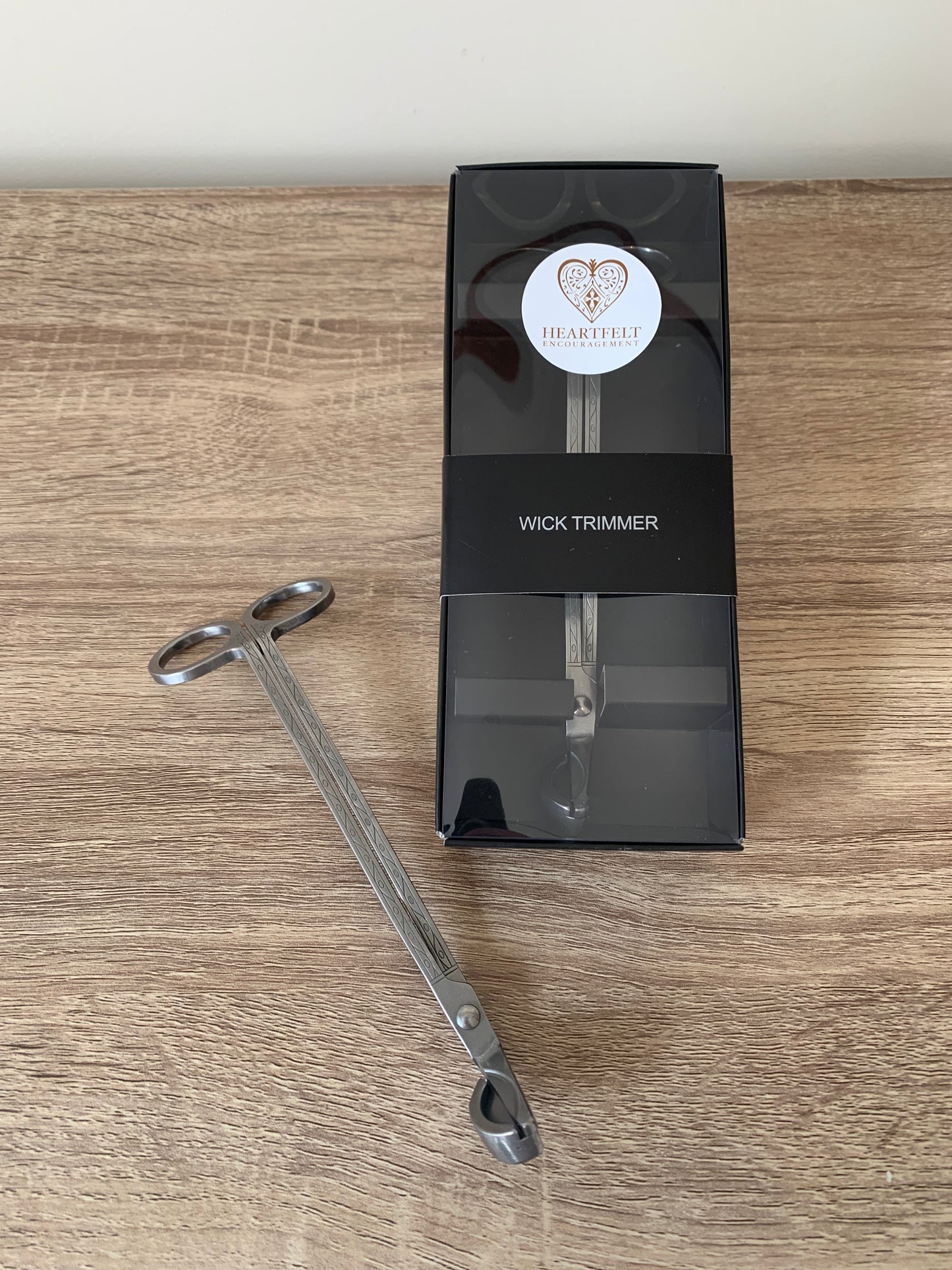 Candle Wick Trimmer - Bright Steel