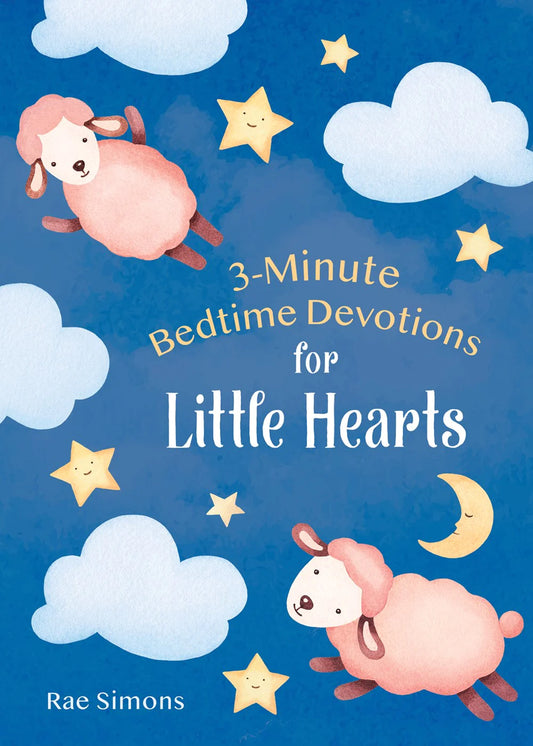 3-Minute Bedtime Devotions for Little Hearts - Devotional Book