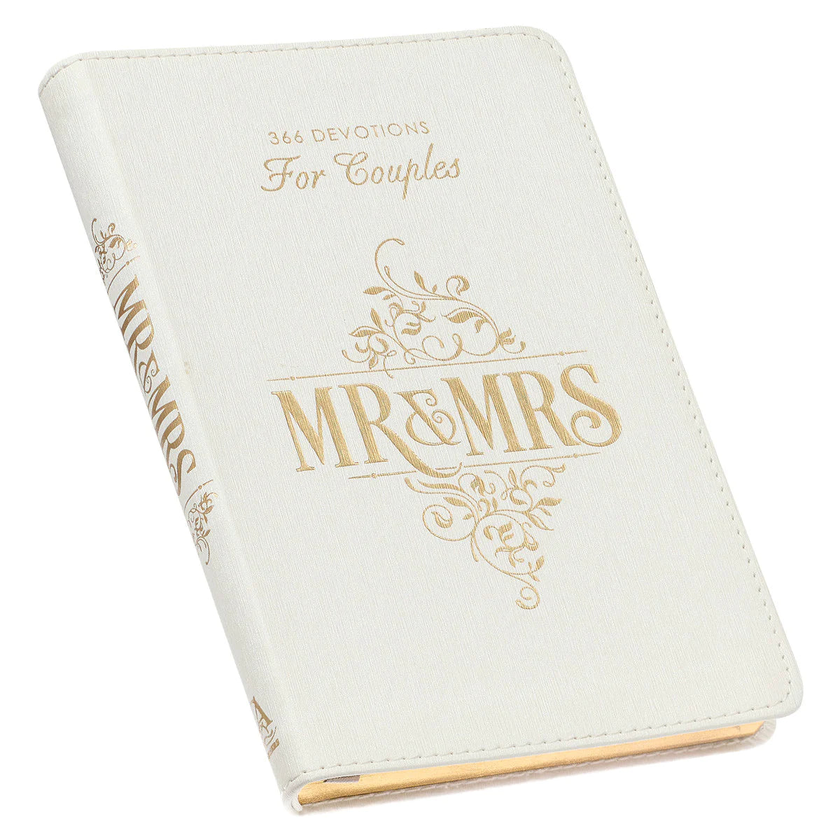 Mr & Mrs 366 Devotions For Couples - Faux Leather Yearly Devotional