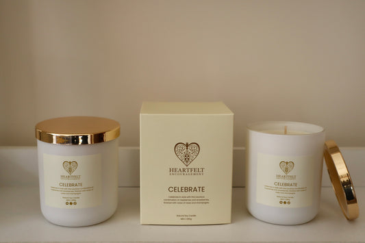 Natural Soy Candle 285g - Celebrate