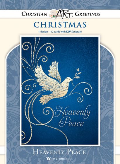 Christmas Heavenly Peace - Boxed Card