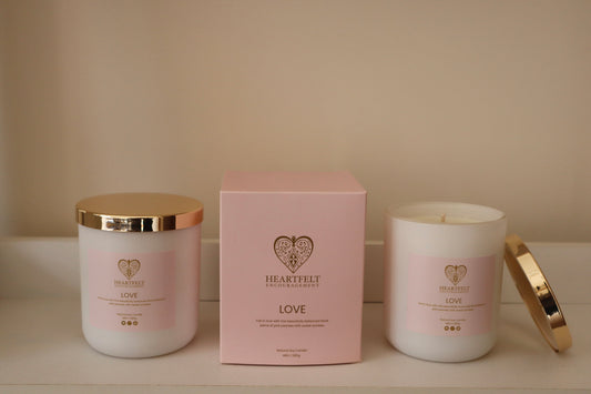 Natural Soy Candle 285g - Love