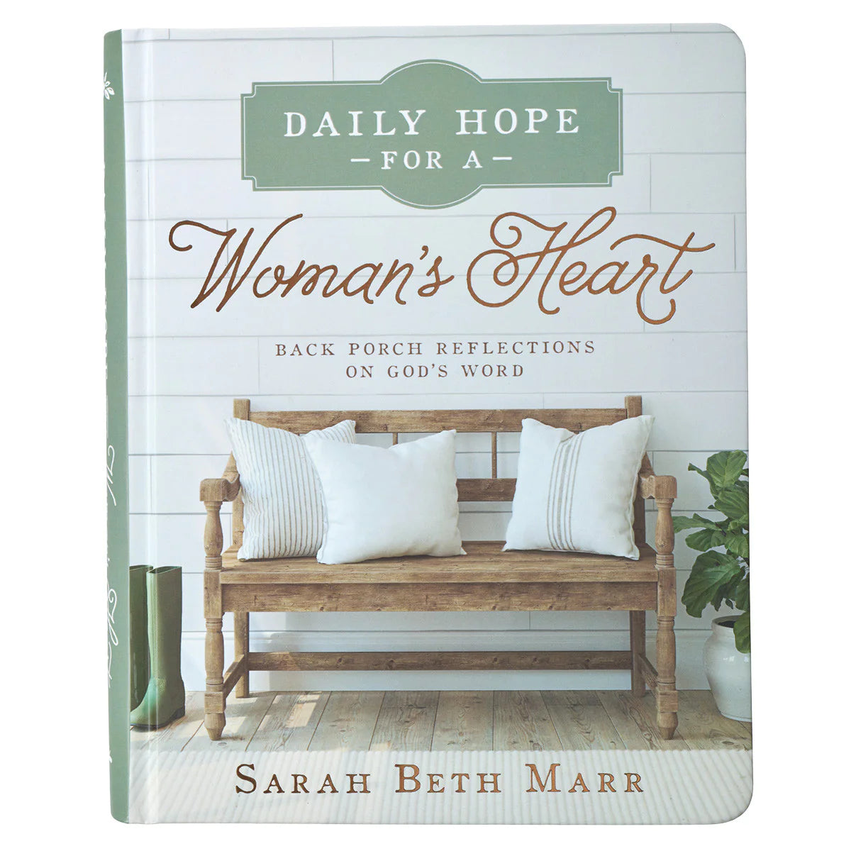 Daily Hope For A Woman's Heart - Hard Cover Devotional Book