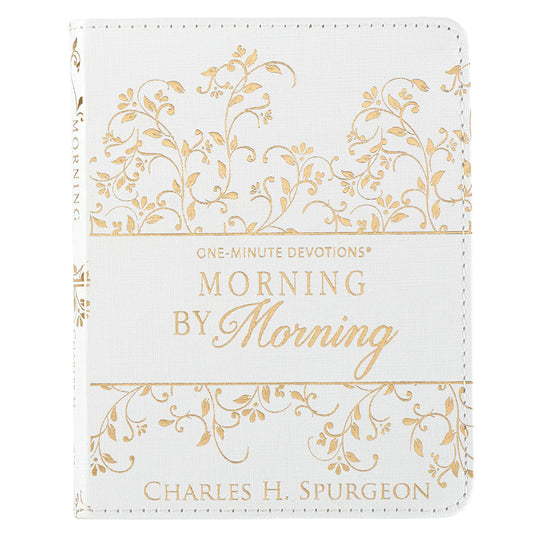 Morning By Morning Lux Leather Edition - One Minute Devotions