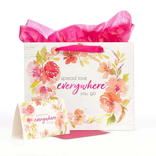 Spread Love Everywhere You Go - Large Gift Bag