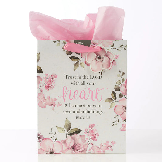 Trust in the Lord Proverbs 3:5 - Medium Gift Bag